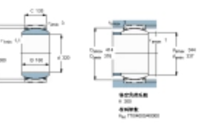 SKF GEC380TXA-2RS軸承