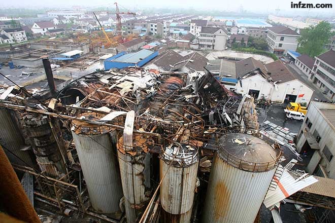 江蘇南通化工廠爆炸
