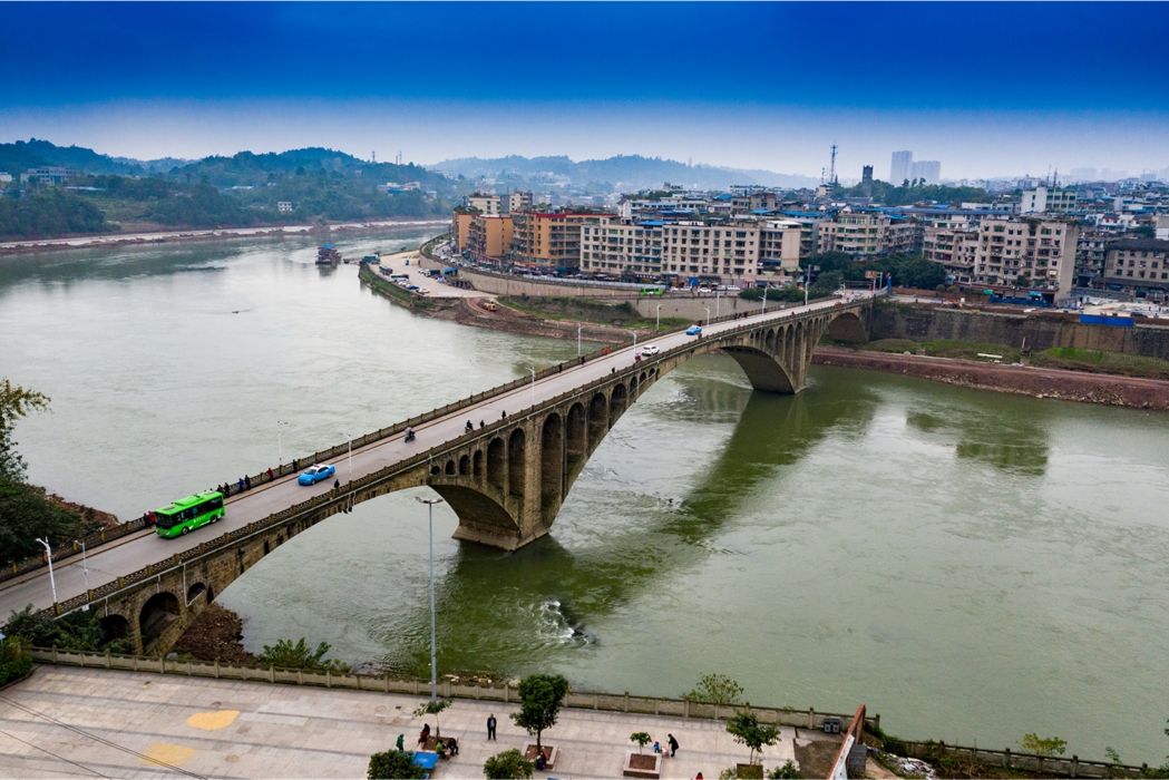 紅旗大橋(中國四川省自貢市富順縣境內的一座橋樑) 紅旗大橋(中國四川省自貢市富順縣境內的一座橋樑)