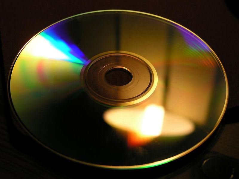 CD呈現的結構色