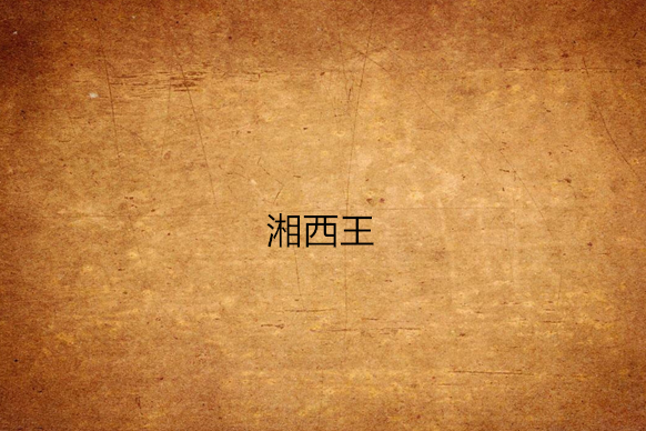 湘西王 湘西王