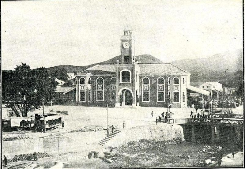 1929年建成的台山寧城車站