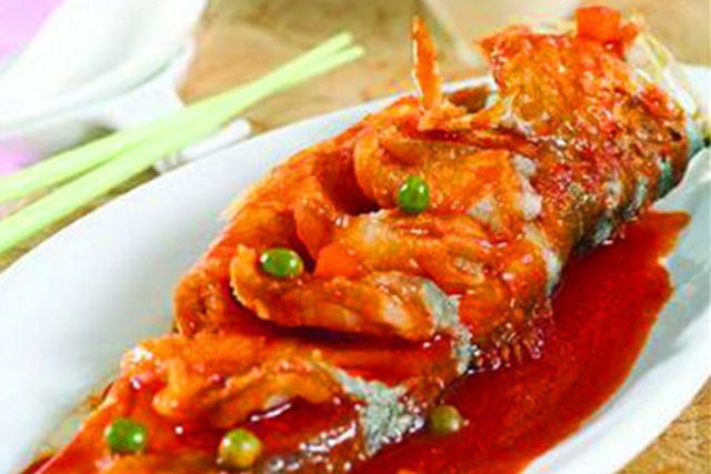 糖醋素魚 糖醋素魚