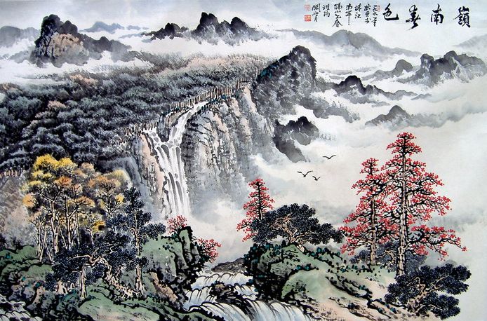 嶺南春色圖 嶺南春色圖