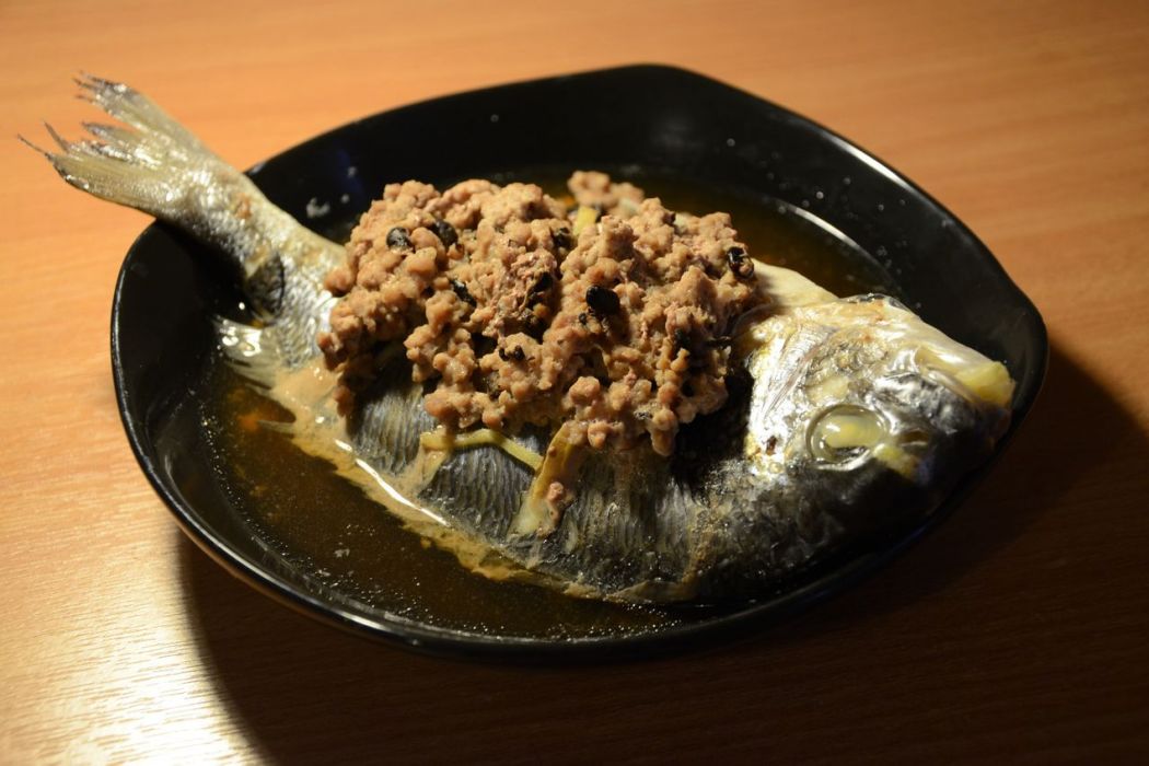 肉末蒸鯉魚 肉末蒸鯉魚