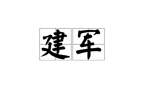 建軍(漢語詞語)