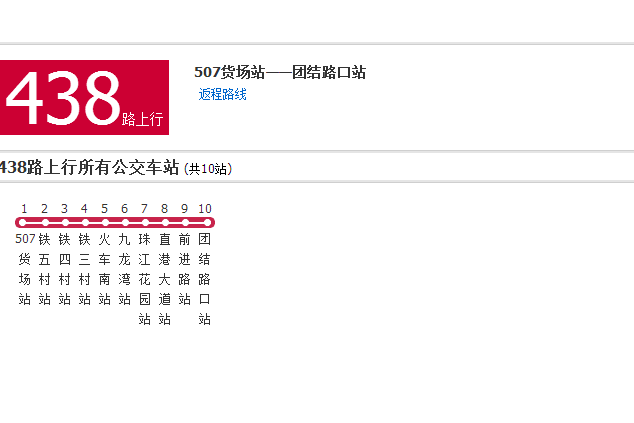 重慶公交438路 重慶公交438路