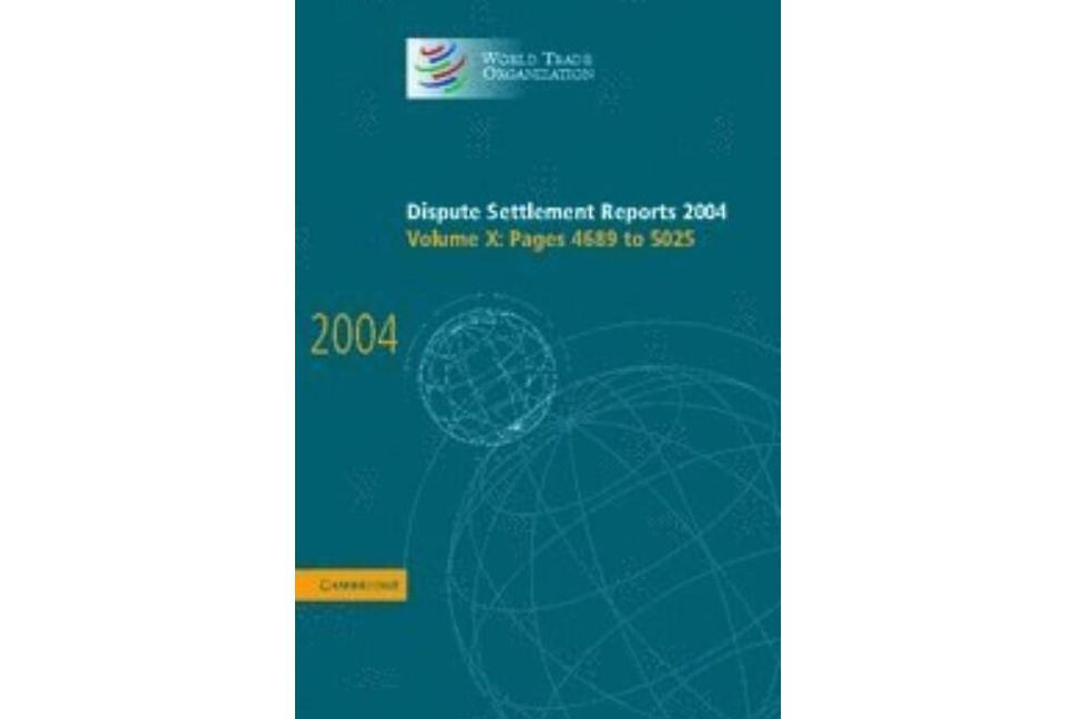 Dispute Settlement Reports 2004 Dispute Settlement Reports 2004