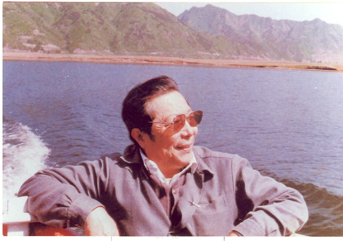 丁耶1993年5月25日重返鴨綠江