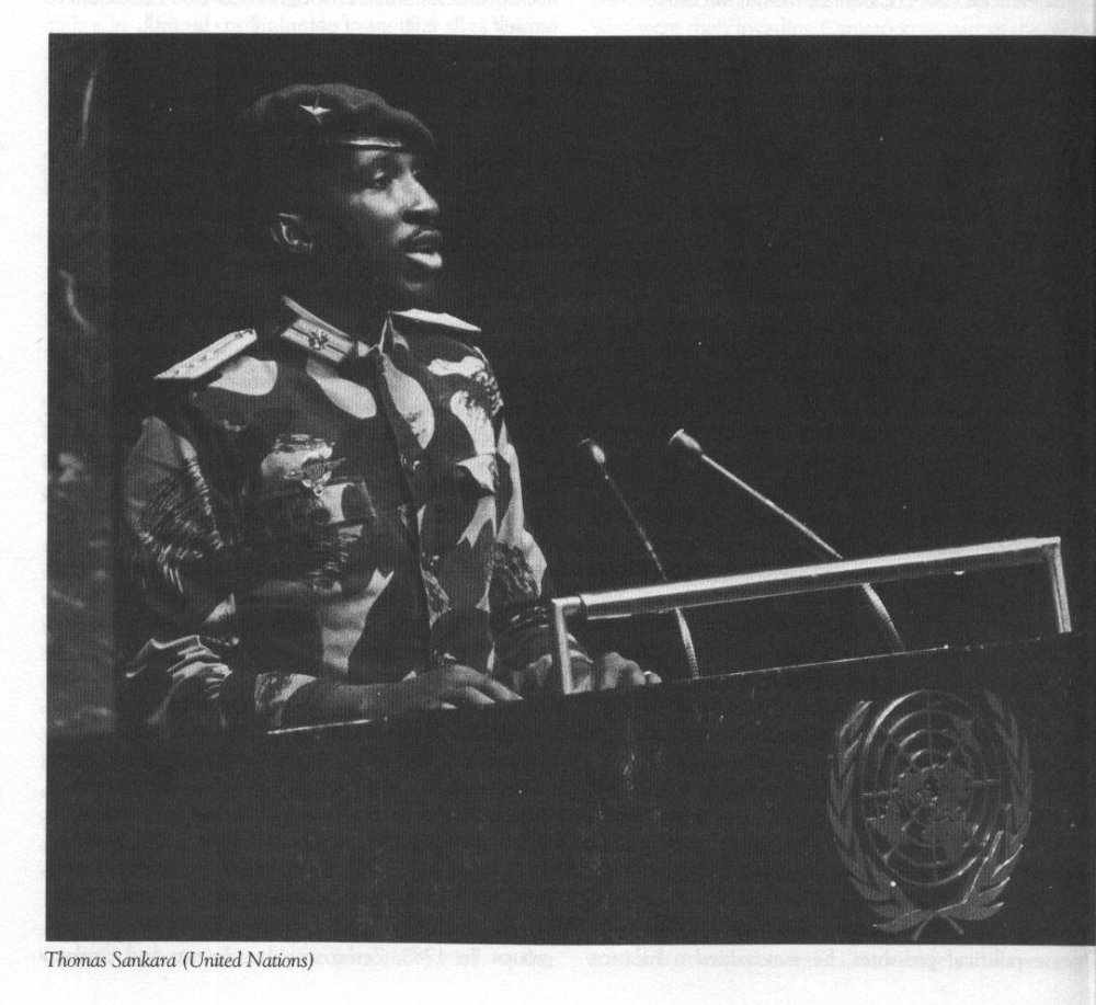 托馬斯·桑卡拉在聯合國大會
