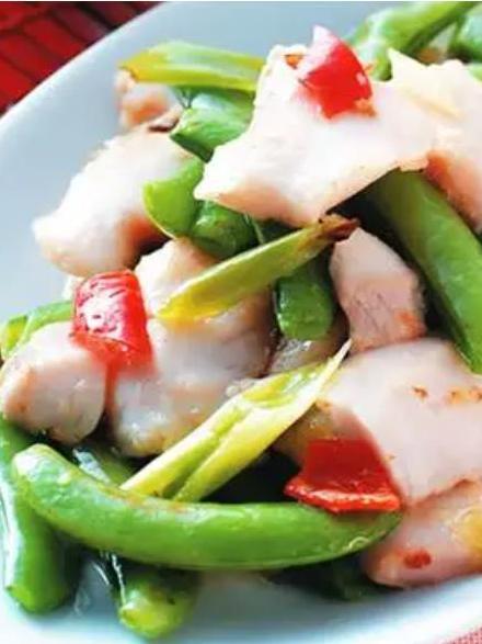 甜豆炒魚片 甜豆炒魚片