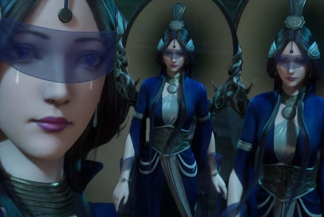 鏡姬(玄幻動畫《萬界春秋》中的女性角色) 鏡姬(玄幻動畫《萬界春秋》中的女性角色)