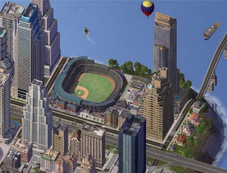《模擬城市》遊戲界面