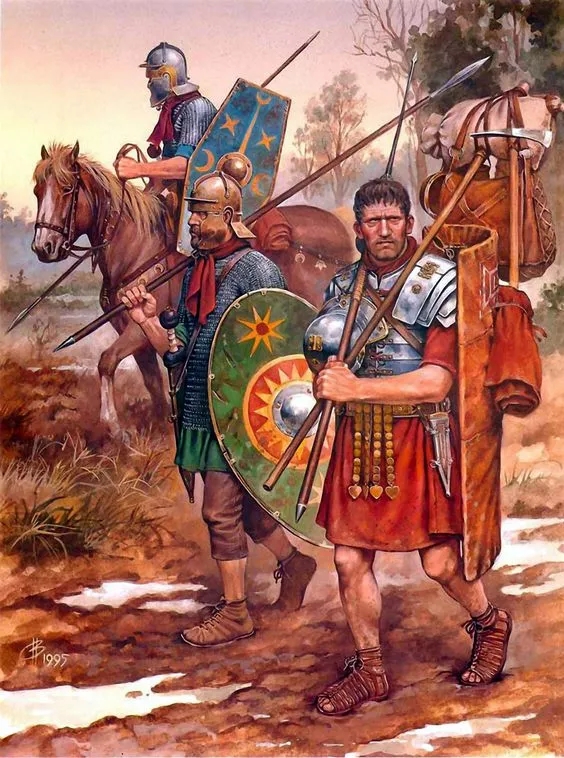 憑藉著對騎兵對手的熟悉 羅馬人一直緊追不捨