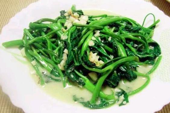 通菜丁香湯 通菜丁香湯