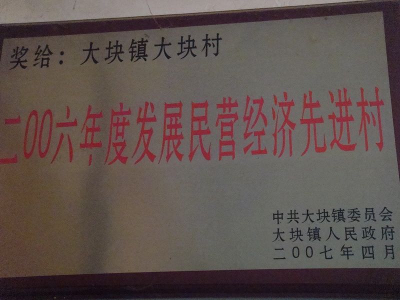 大塊村(南省新鄉市鳳泉區大塊鎮下轄村) 大塊村(南省新鄉市鳳泉區大塊鎮下轄村)