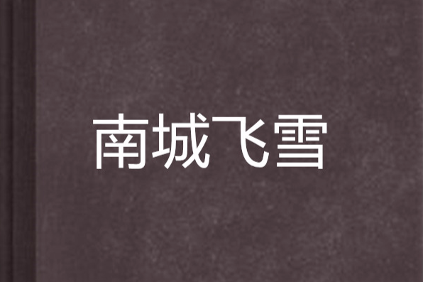 南城飛雪 南城飛雪