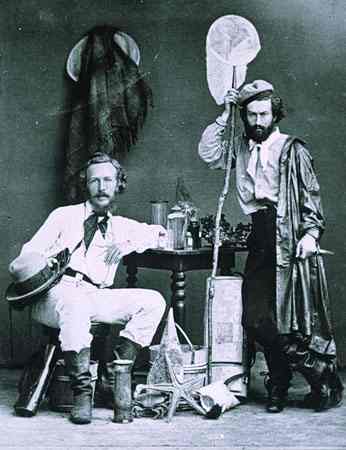 1866年與助手