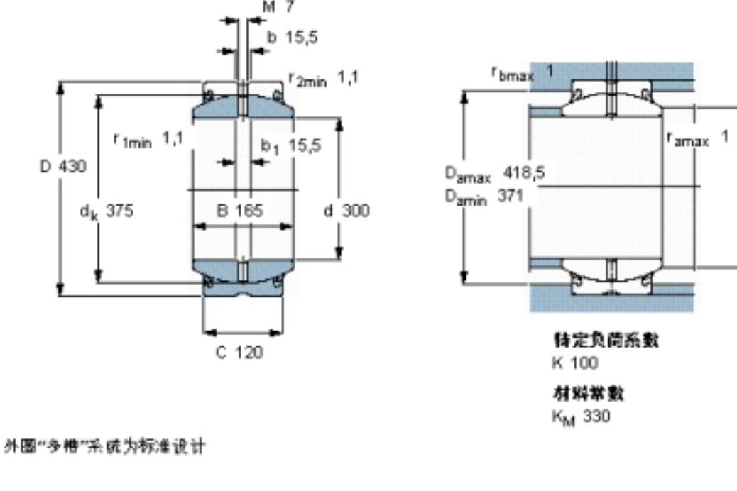 SKF GE300ES-2RS軸承 SKF GE300ES-2RS軸承