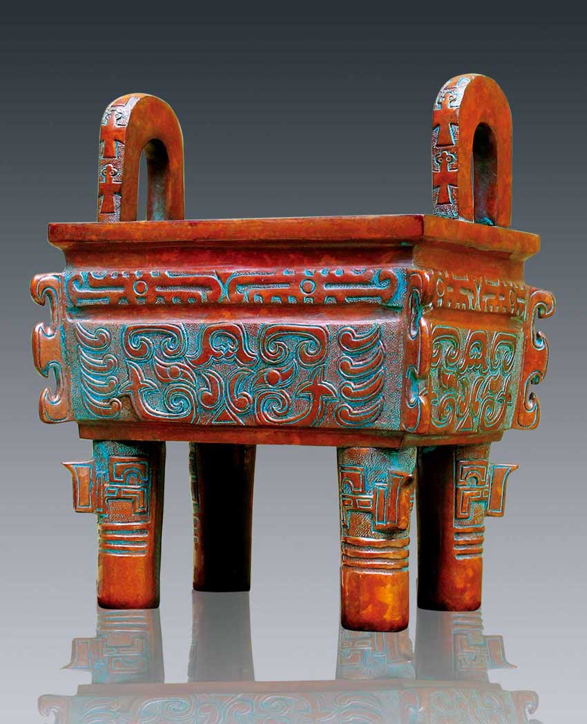 斑銅(雲南特有的特色傳統工藝品之一)