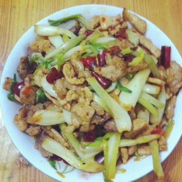 蒜頭炒肉 蒜頭炒肉
