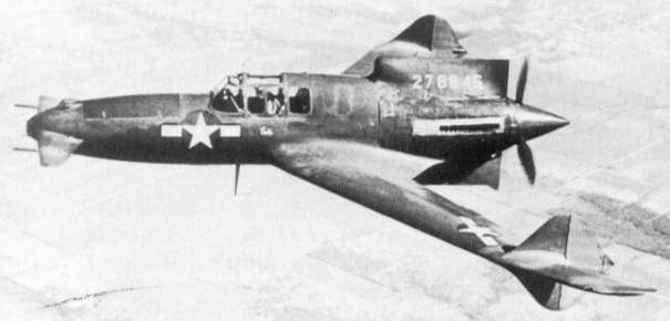 美國的XP-55試驗戰鬥機