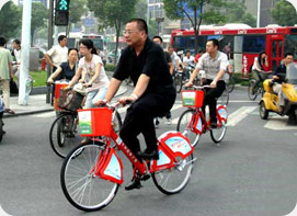 杭州公共睚行車