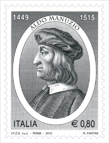 學者Aldo Manuzio逝世500周年
