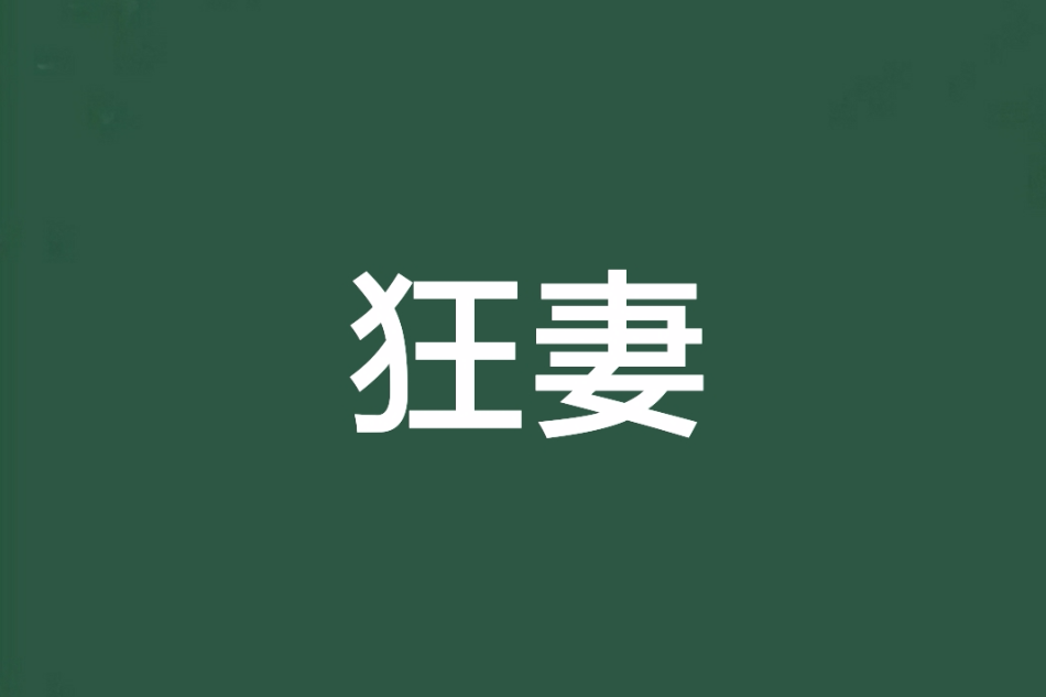 狂妻 狂妻