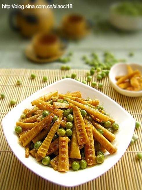 碗豆燜筍 碗豆燜筍