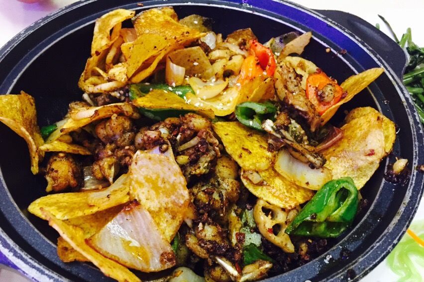 青梅煮蝦 青梅煮蝦