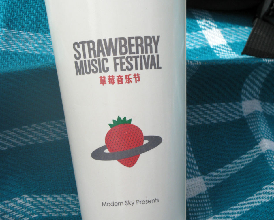 2010草莓音樂節紙杯