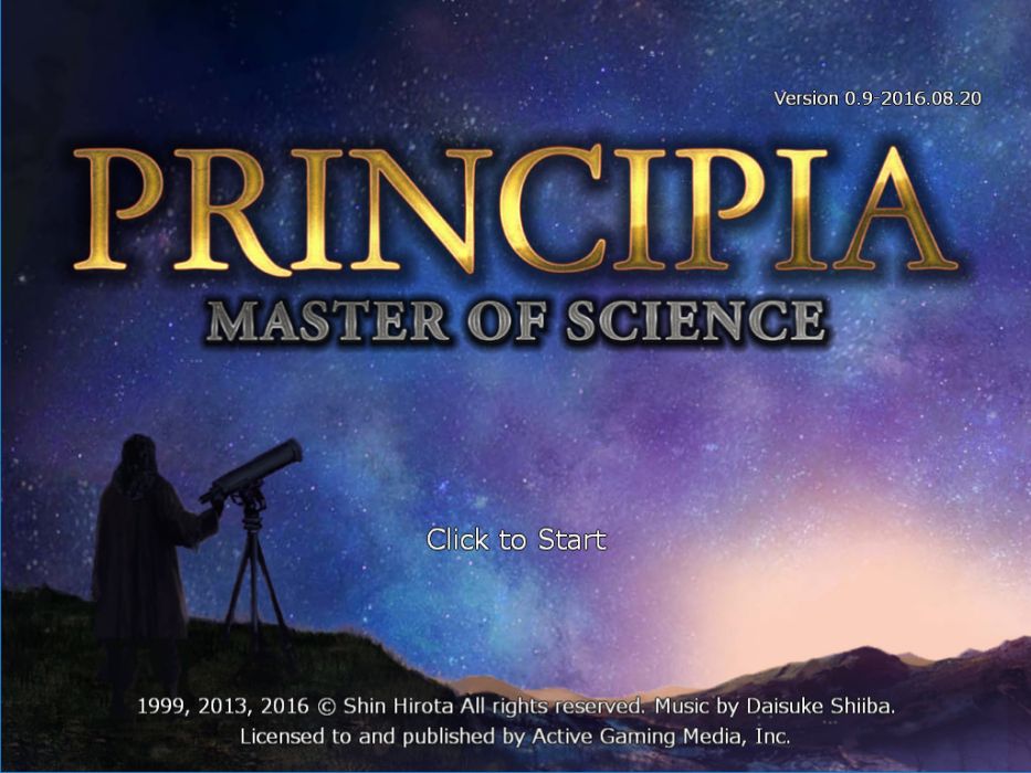 PRINCIPIA: Master of Science PRINCIPIA: Master of Science