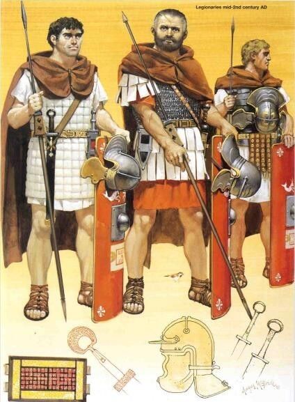 圖拉真時代的羅馬軍團步兵