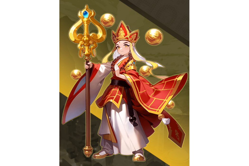 金蟬子(手遊《十月鷹飛》中的神魔角色) 金蟬子(手遊《十月鷹飛》中的神魔角色)