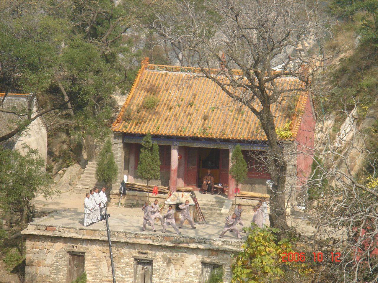 1995-2015第一次修復的嵩山禪院建築