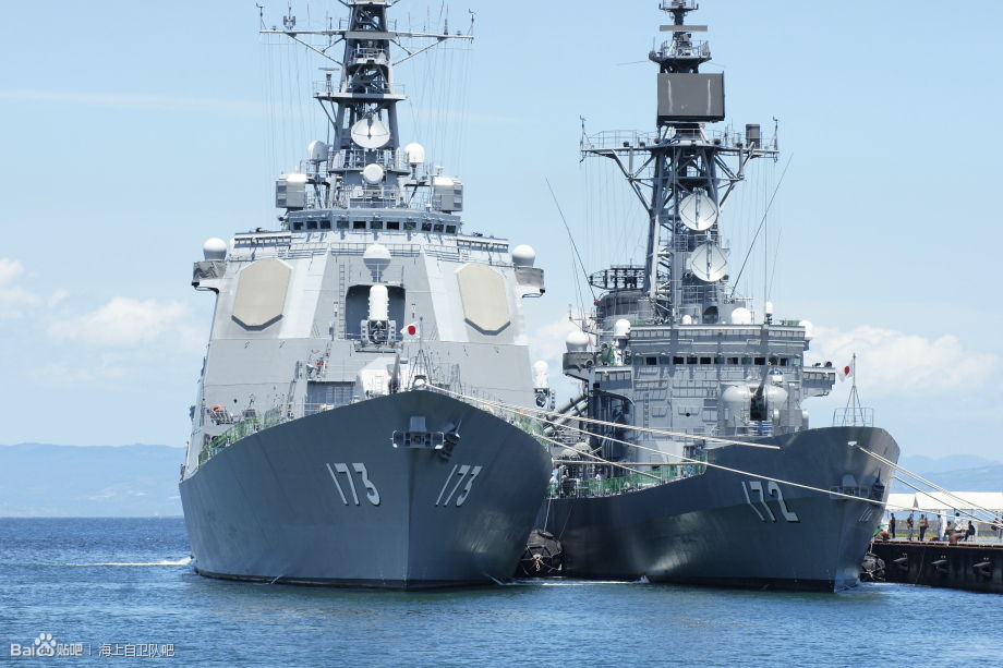 旗風級驅逐艦與金剛級驅逐艦