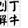 刨丁解牛 刨丁解牛