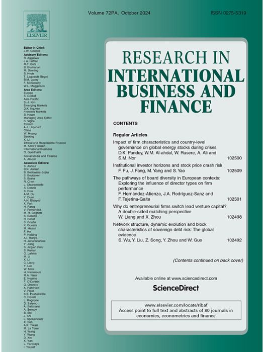Research in International Business and Finance Research in International Business and Finance