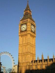 英國倫敦著名的大本鐘