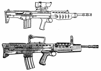 英國用來替換L1A1的L85步槍