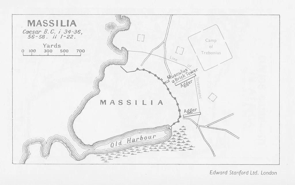由古希臘人建立的馬賽 是當時地中海西北部最大的港口之一