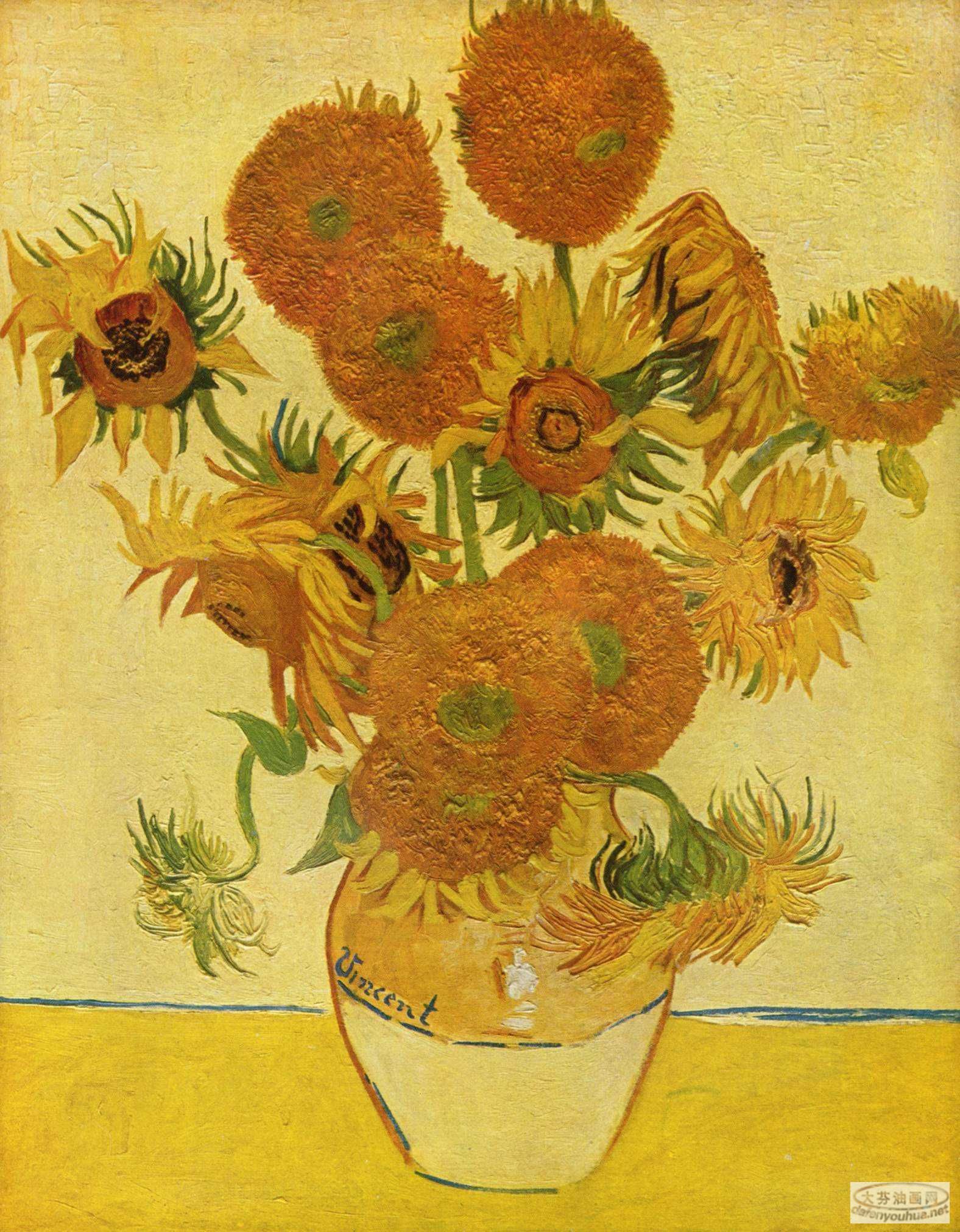 向日葵(法國1888年文森特·梵谷創作的系列油畫)