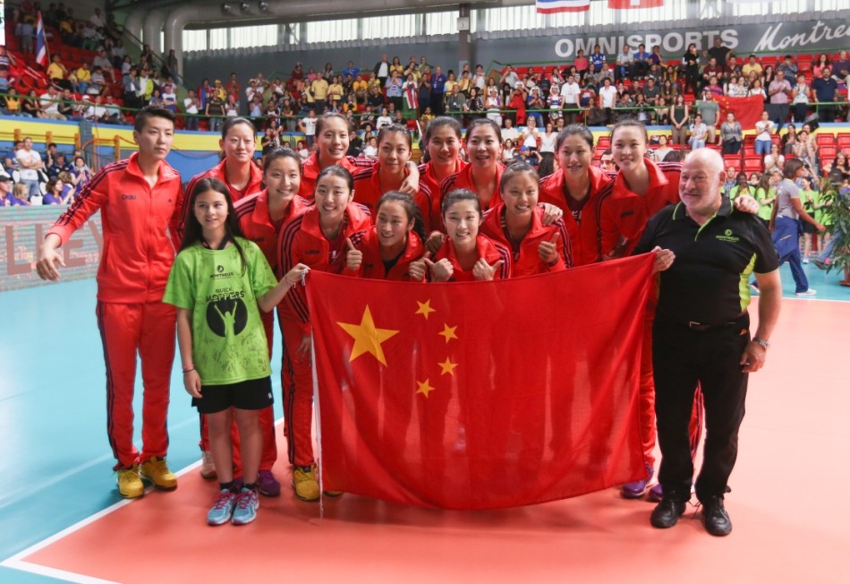 瑞士賽中國女排完勝泰國奪第5冠
