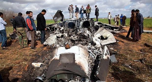 美F-15E戰機在利比亞“墜毀”