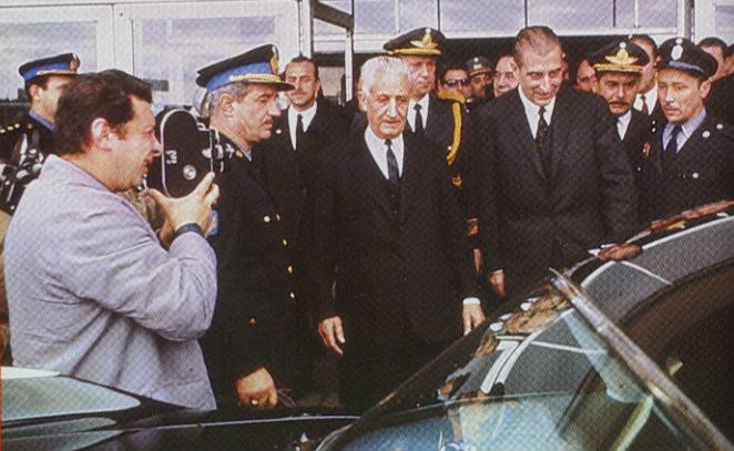 弗雷和阿根廷總統阿圖羅·溫貝托·伊利亞