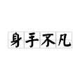 身手不凡 身手不凡