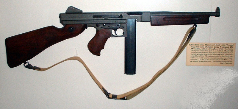 美國湯普森M1式11.43MM衝鋒鎗