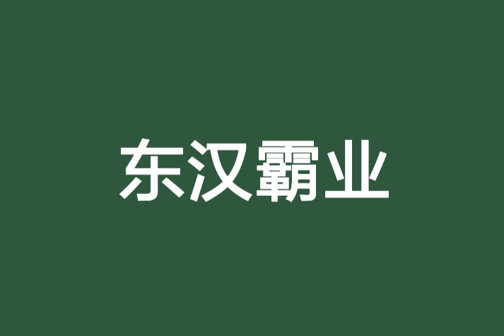 東漢霸業 東漢霸業