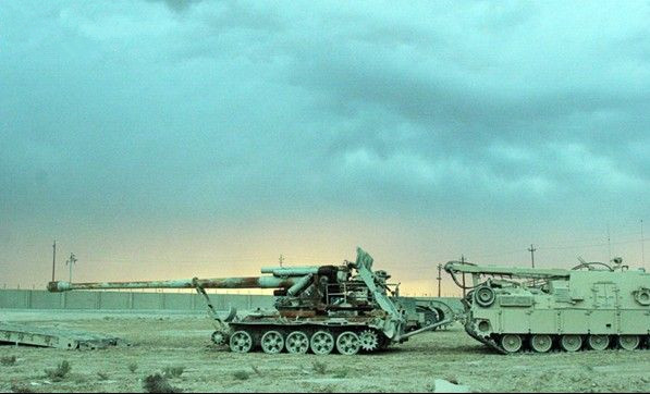 伊朗的谷山大炮被伊拉克俘虜後又被美軍俘虜